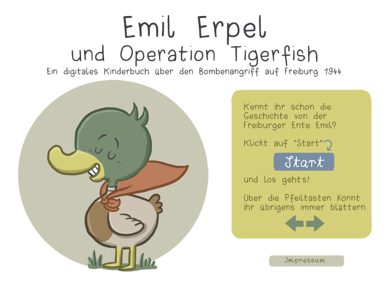 Emil Erpel_ Startscreen