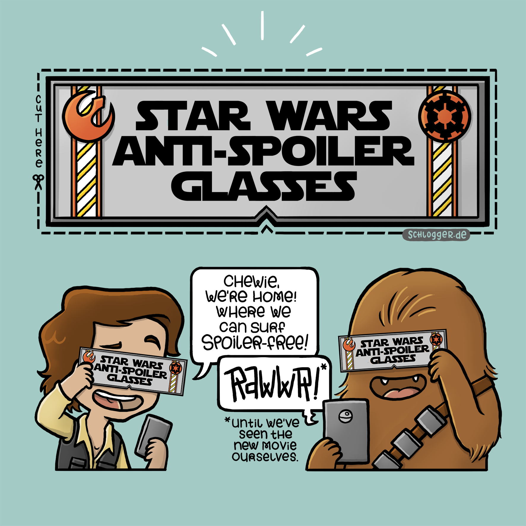 Star Wars Anti-Spoiler Brille